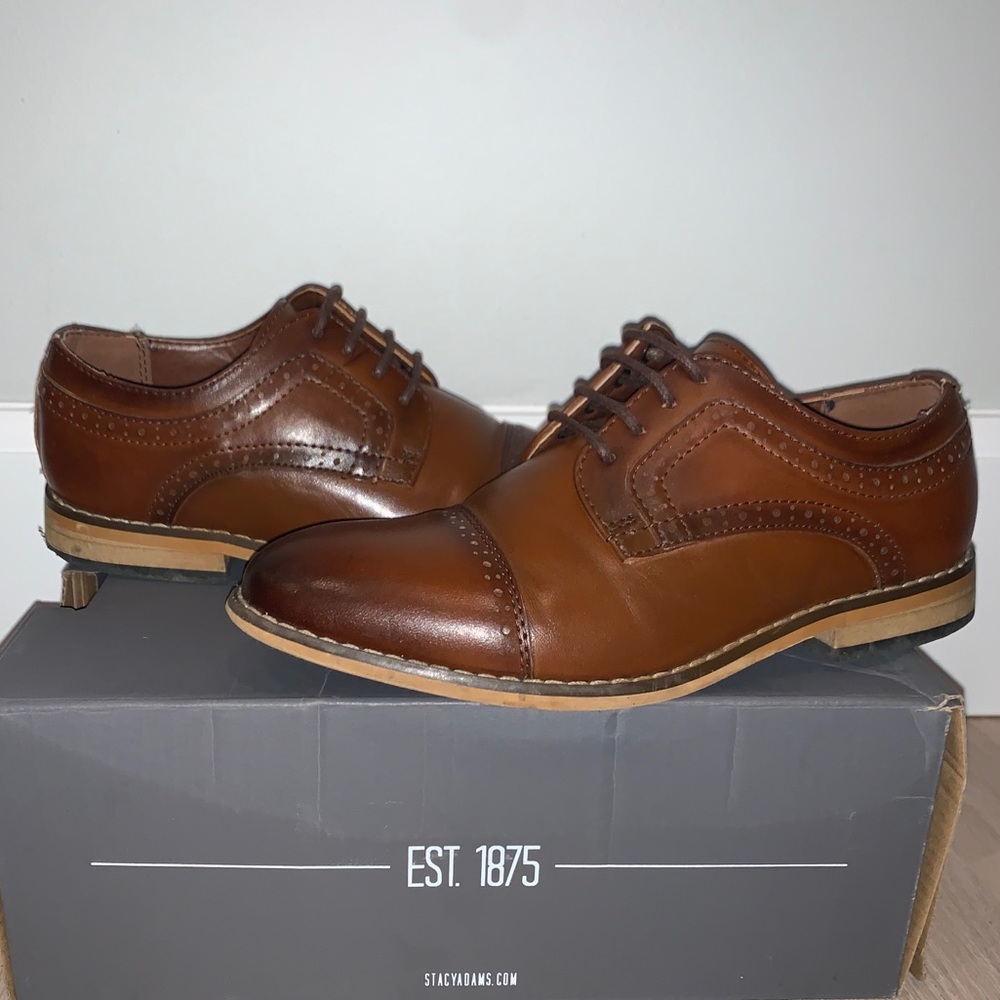 Stacy Adams Kids' Dickinson Cap Toe Oxford